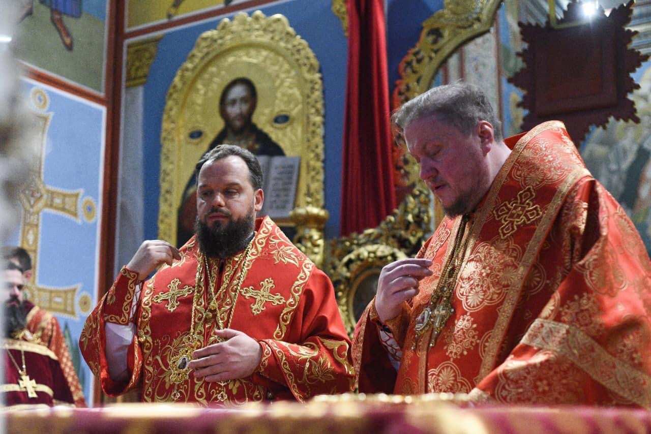Єпископ Матфей співслужив Предстоятелю