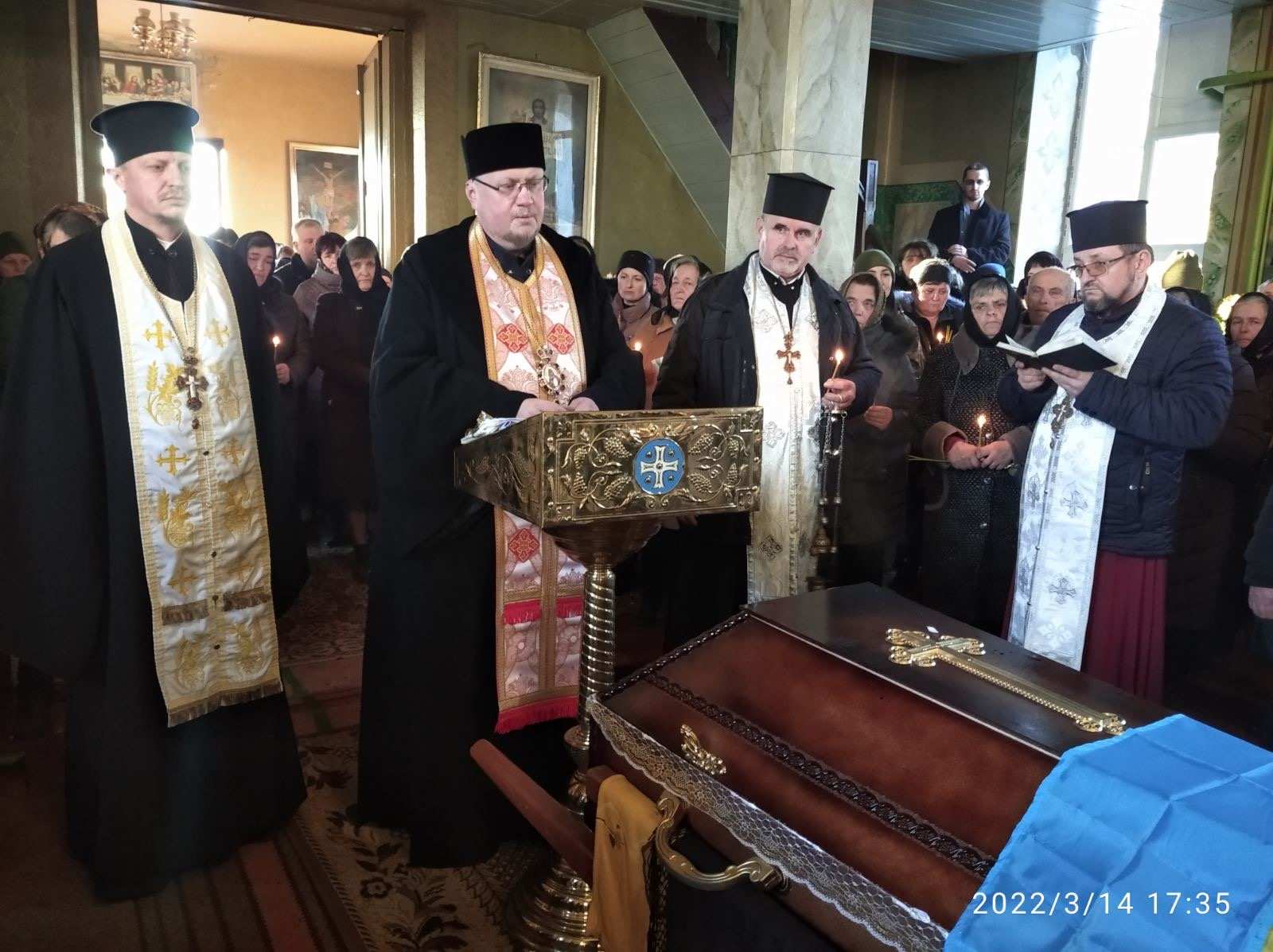 Похорон вбитого героя Івана Антонюка