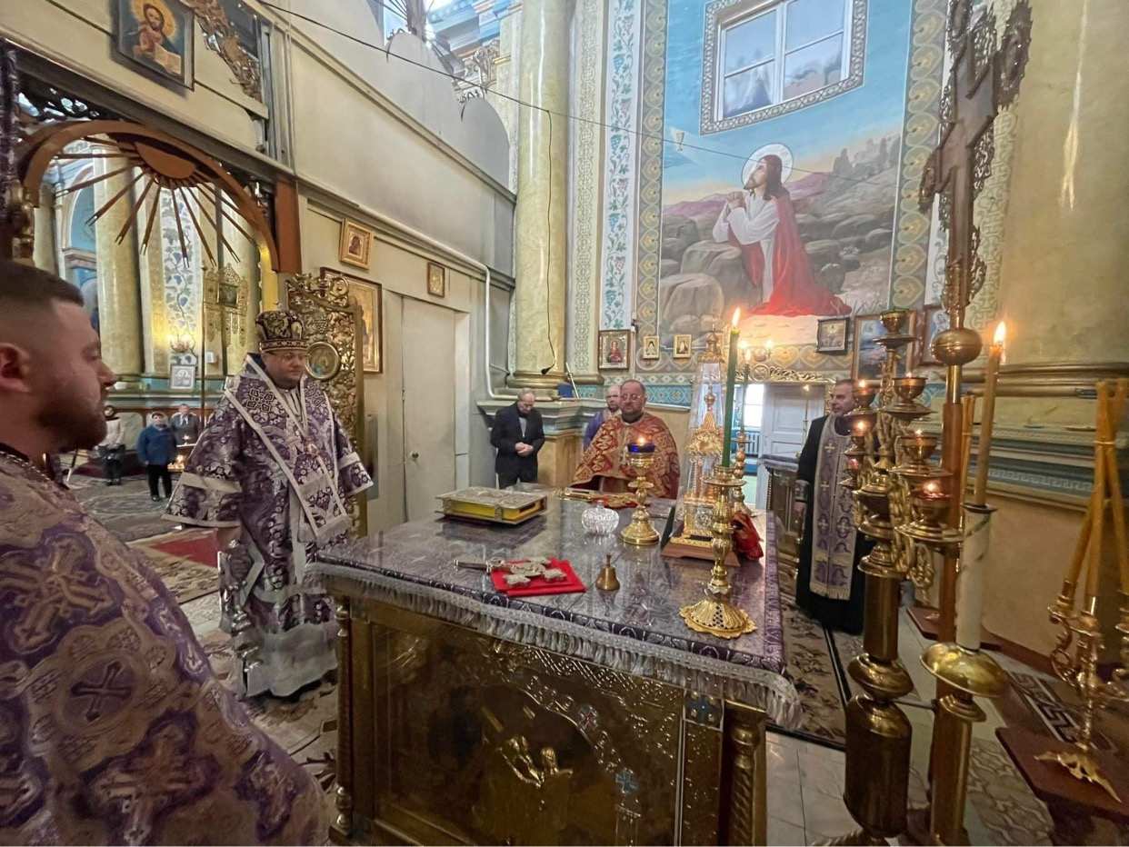 Богослужіння у середу 3-ї седмиці Великого Посту